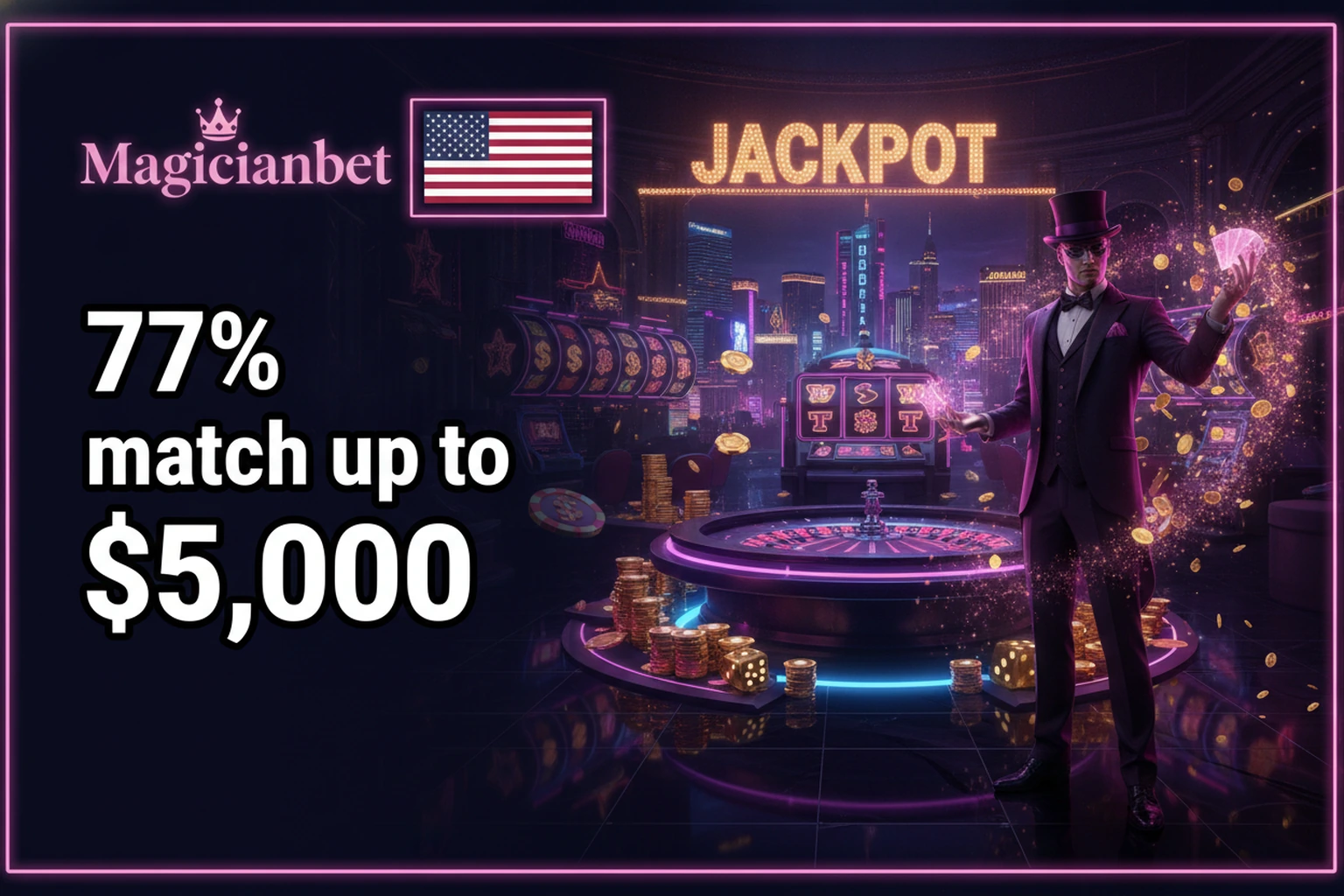 Magicianbet Official Site USA Sports Betting and Online Casino 2026
