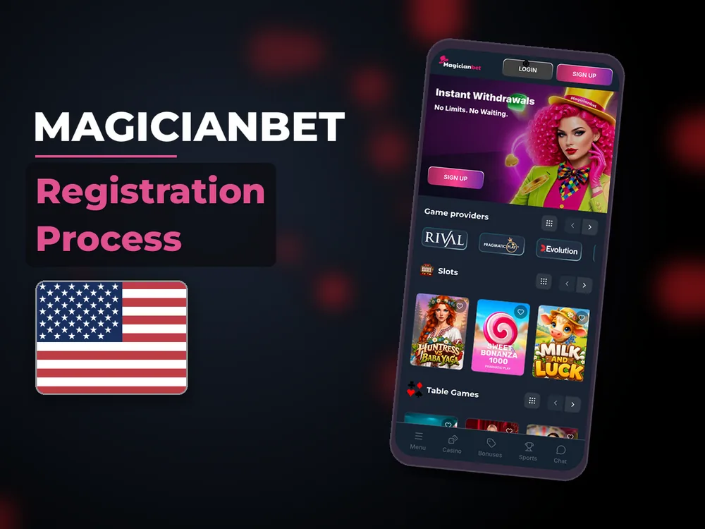 Magicianbet - Registration Process
