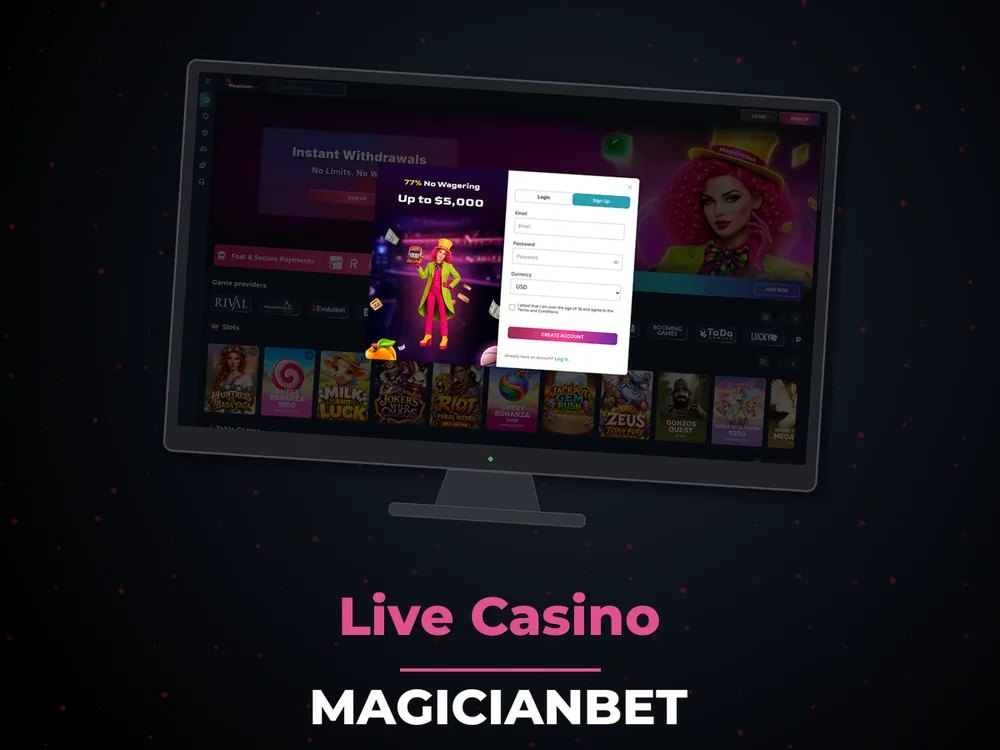 Magicianbet - Live Casino